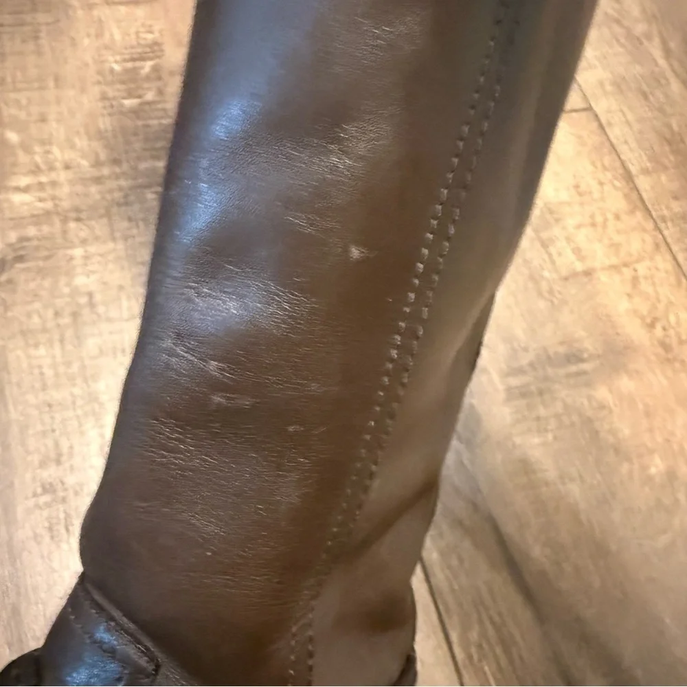 Tory Burch Bristol Brown Riding Boots